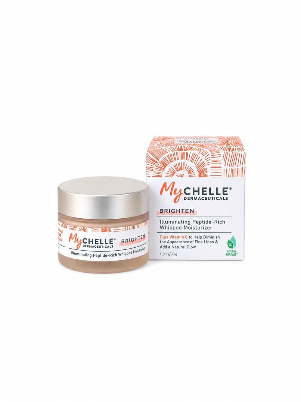 NWT MyChelle Illuminating Peptide Vitamin C Moisturizer Skincare Facial Cream
